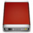 Internal Drive red Icon